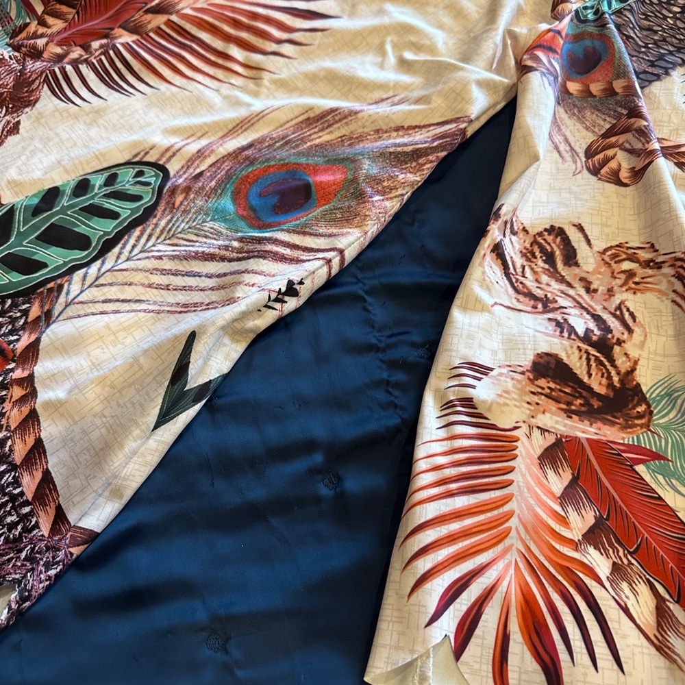 Chic Multicolor Patterned Fabric - image 6